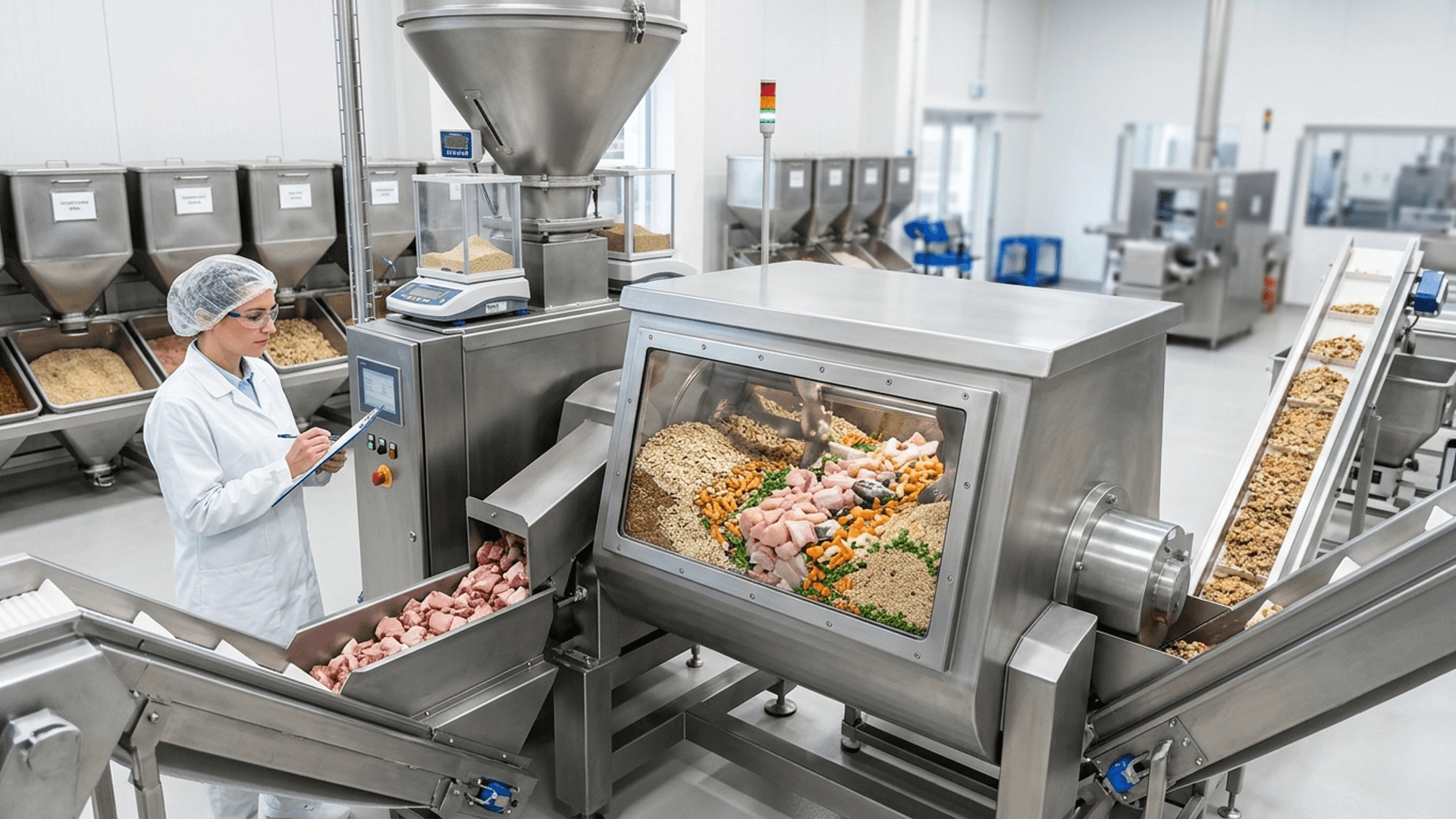 Ingredient mixing and preparation