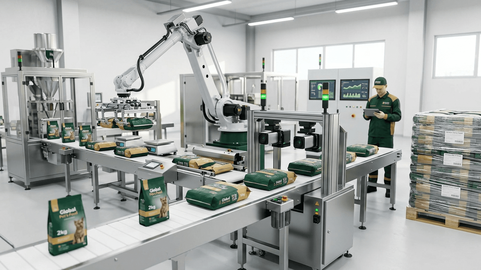 Automated packaging line